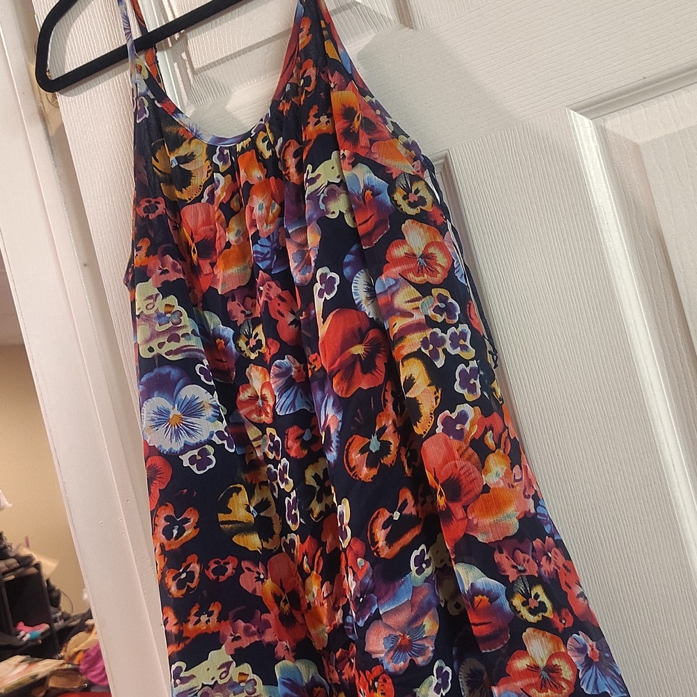 Smart Set Multicolor Floral DRESS - Picture 9 of 16